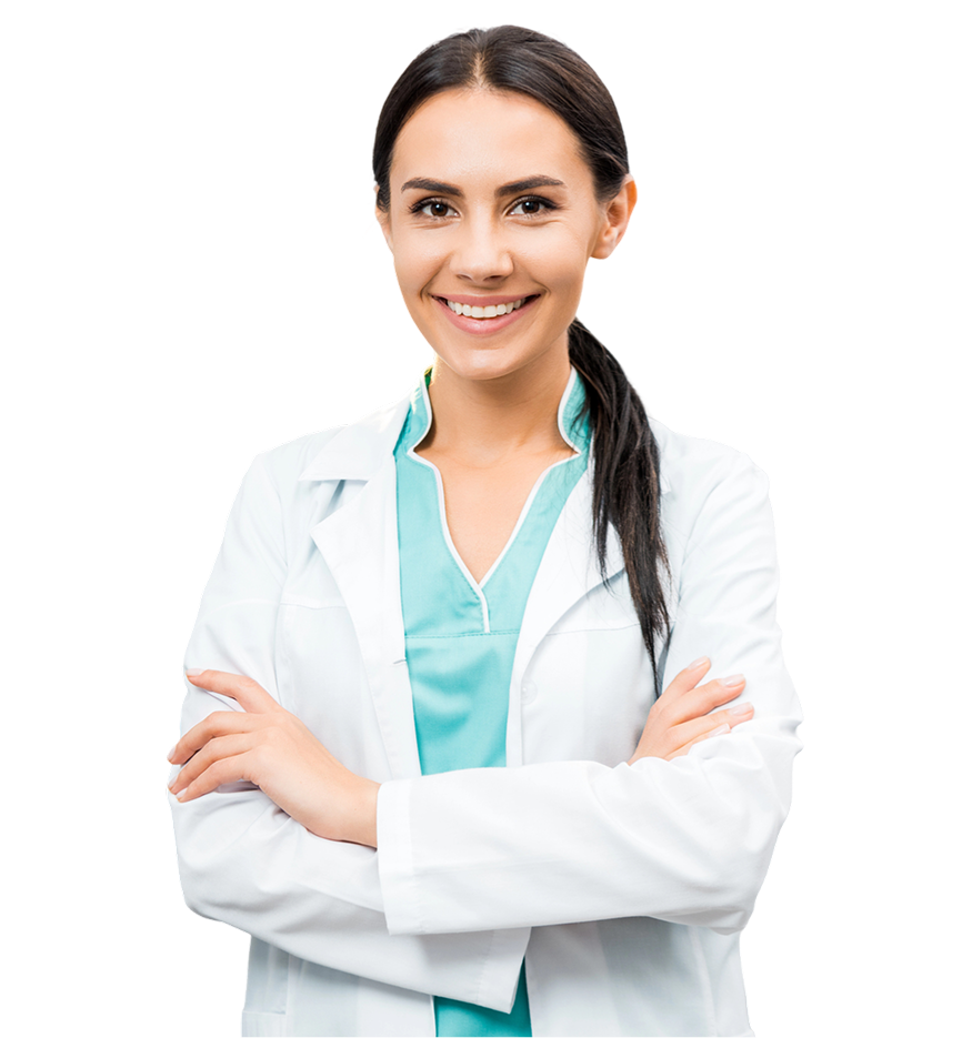 smiling dentist