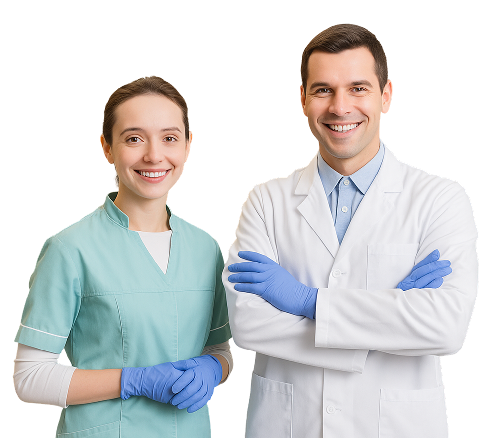 smiling dentists