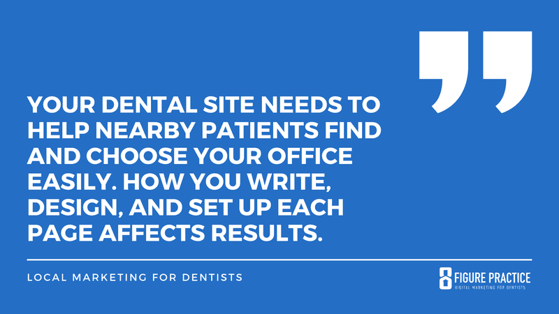 local marketing for dentists