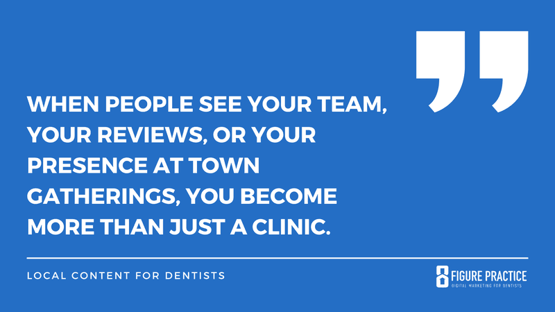 local content for dentists