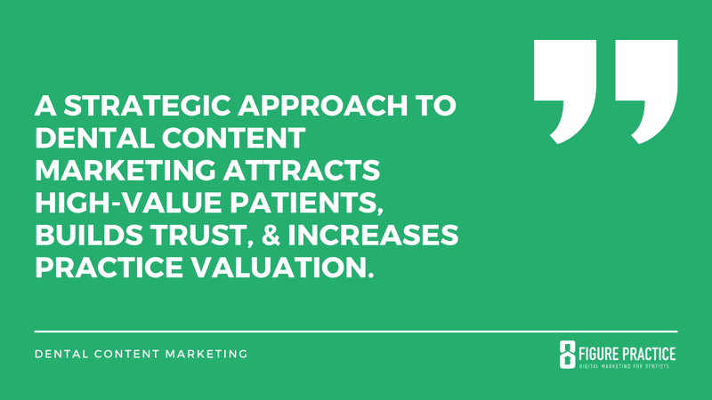 dental content marketing